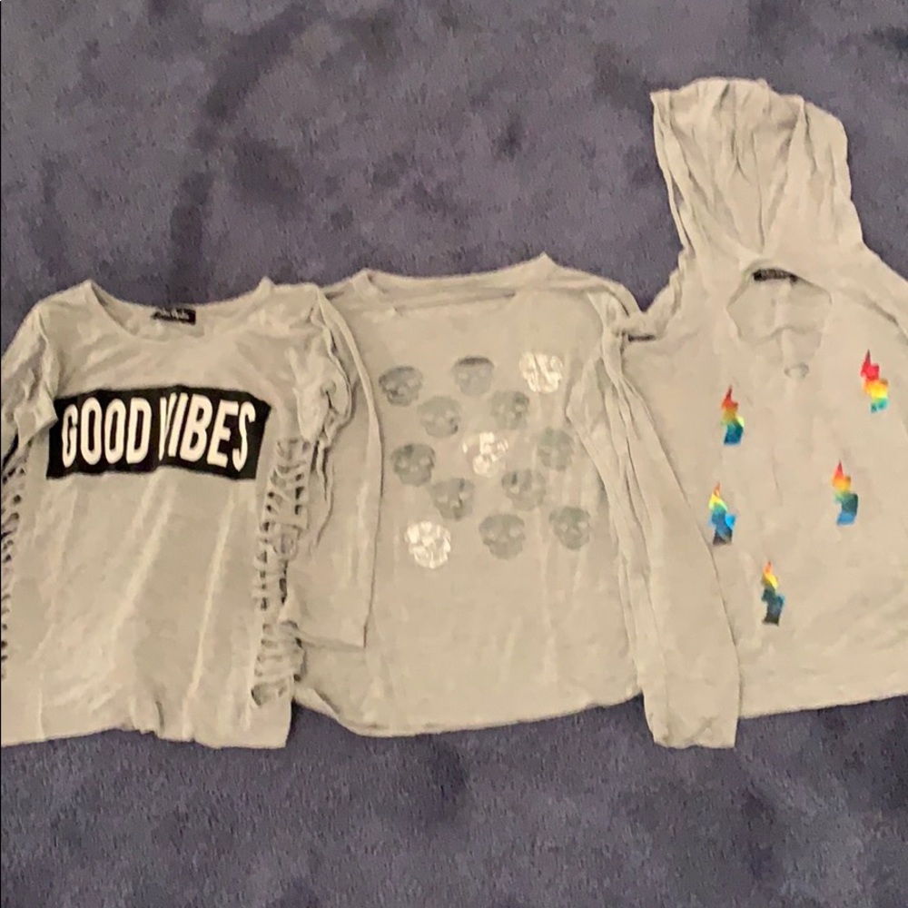 Lot of 3 miss popular shirts